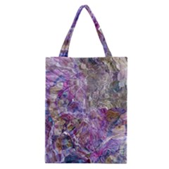 Abstract Pebbles Classic Tote Bag by kaleidomarblingart