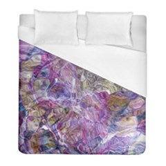 Abstract Pebbles Duvet Cover (full/ Double Size) by kaleidomarblingart