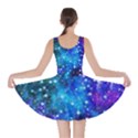 Constellation Dodger Blue Space Astronomy Galaxy Skater Dress View2