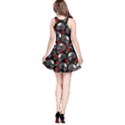 Skull & Rose Pink Gray Skull With Flowers Reversible Sleeveless Dress View2