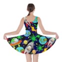 Colorful Space 2 Frizzle Letter 2 Skater Dress View2