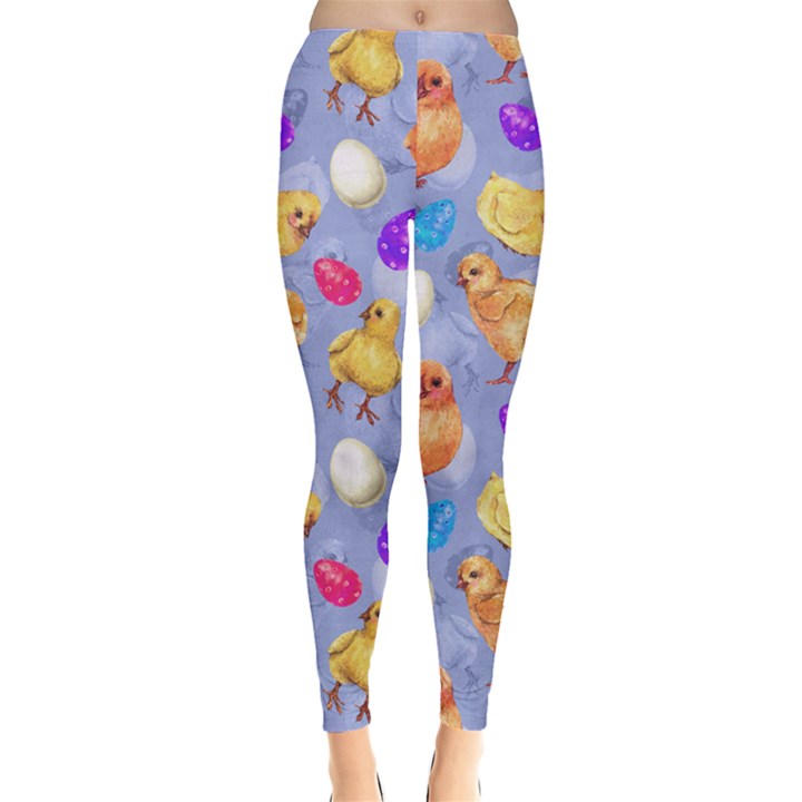 Purple Chick Leggings 