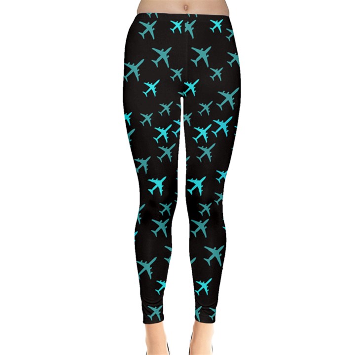 Blue Planes Leggings 