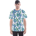 Blue Leaves Men s Sport Mesh Tee View1