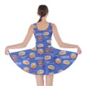 Steel Blue Orange VW Van Skater Dress View2