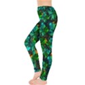 Shamrock Blue Magic Shamrock Handraw Leggings  View3