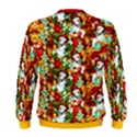 Colorful Christmas Tree Snowman Comfy Mens Sweatshirt View2