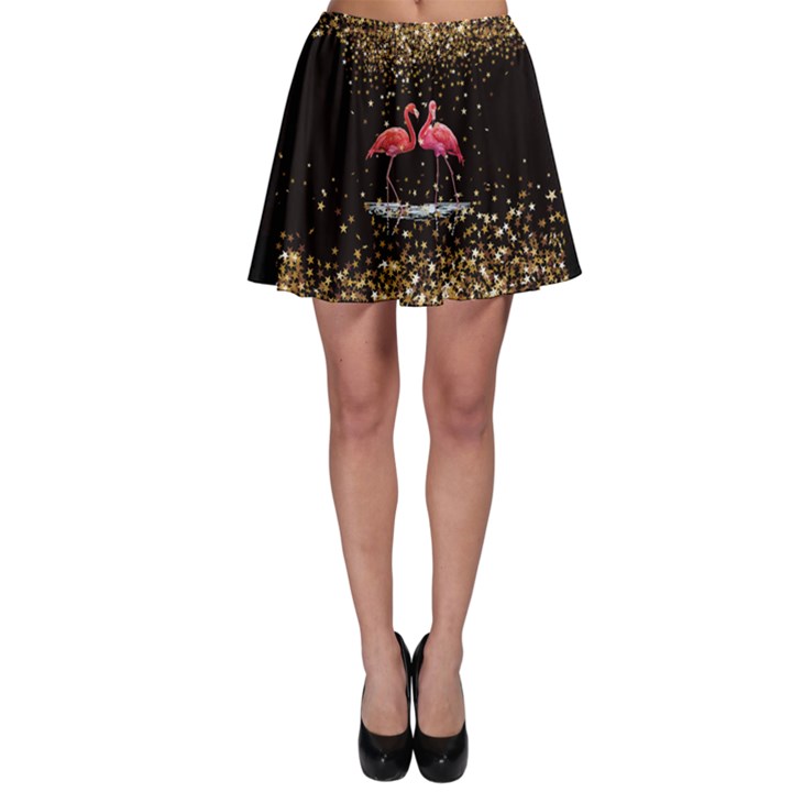 Starry Dark Skater Skirt