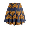 Orange Hawaii 2 Mini Flare Skirt View2