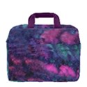 Purple Elegant Galaxy Pink Space Pattern 13  Shoulder Laptop Bag View4