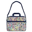 Blue Space Aztec Fashion 16  Shoulder Laptop Bag  View2