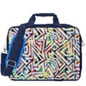 Blue Space Aztec Fashion 16  Shoulder Laptop Bag  View3