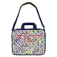 Blue Space Aztec Fashion 13  Shoulder Laptop Bag  by CoolDesigns