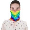 Unicorn Rainbow Colorful Tie Dye Face Cover Bandana (Adult) View1