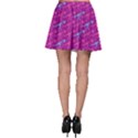 Sharp Bones Dark Magenta Dinosaur Skater Skirt View2