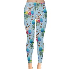 Light Blue Rabbit Leggings 