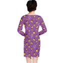 Insect Purple & Yellow Ladybugs Long Sleeve Nightdress View2