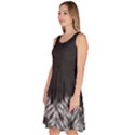 Tie Dye Dark Gray Knee Length Skater Dress With Pockets View2