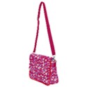 Love Heart Pink Shoulder Bag with Back Zipper View2