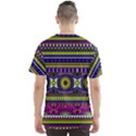 Tribal Purple Classic African Print Men s Sports Mesh Tee View2