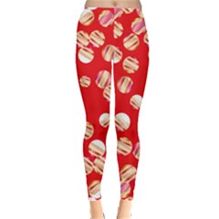 Christmas Ornaments Green Elegant Long Leggings