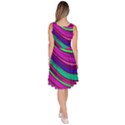 Purple Curves Athletic Knee Length Skater Dress With Pockets View4