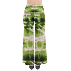 Olive Tie Dye Chic Palazzo Pants by CoolDesigns