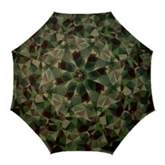 Abstract Vector Military Camouflage Background Golf Umbrellas by Bedest