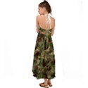 Abstract Vector Military Camouflage Background Halter Tie Back Dress  View2