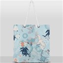 Crane Pattern Bird Animal Nature Full Print Rope Handle Tote (Large) View2