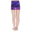 Forest Night Sky Clouds Mystical Kids  Sports Shorts View2