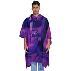 Forest Night Sky Clouds Mystical Men s Hooded Rain Ponchos by Bedest