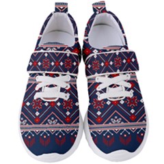 Ukrainian Folk Seamless Pattern Ornament Art Women s Velcro Strap Shoes by Bedest