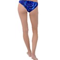 Blue Roses Flowers Plant Romance Blossom Bloom Nature Flora Petals Ring Detail Bikini Bottoms View2