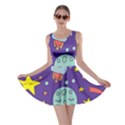 Card With Lovely Planets Skater Dress View1