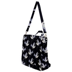 Crane Pattern Bird Animal Crossbody Backpack by Bedest