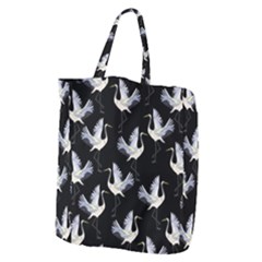 Crane Pattern Bird Animal Giant Grocery Tote