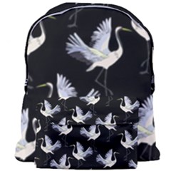 Crane Pattern Bird Animal Giant Full Print Backpack by Bedest