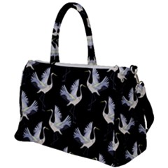 Crane Pattern Bird Animal Duffel Travel Bag by Bedest