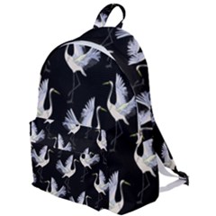 Crane Pattern Bird Animal The Plain Backpack by Bedest