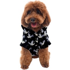 Crane Pattern Bird Animal Dog Coat by Bedest