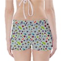 Seamless Pattern With Viruses Boyleg Bikini Wrap Bottoms View2