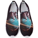 Stuck On Saturn Astronaut Planet Space Men s Slip On Sneakers View1