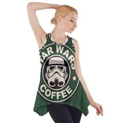 Stormtrooper Coffee Side Drop Tank Tunic by Cendanart