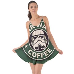 Stormtrooper Coffee Love The Sun Cover Up by Cendanart