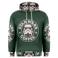 Stormtrooper Coffee Men s Overhead Hoodie by Cendanart