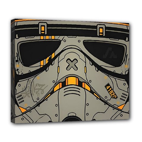 Stormtrooper Deluxe Canvas 24  X 20  (stretched) by Cendanart