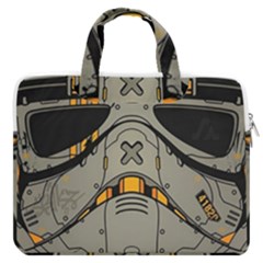 Stormtrooper Macbook Pro 16  Double Pocket Laptop Bag 