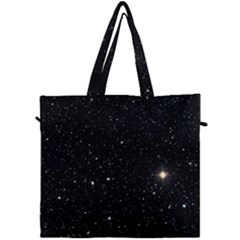 Sky Black Star Night Space Edge Super Dark Universe Canvas Travel Bag by Cendanart