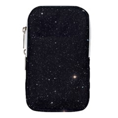 Sky Black Star Night Space Edge Super Dark Universe Waist Pouch (large) by Cendanart